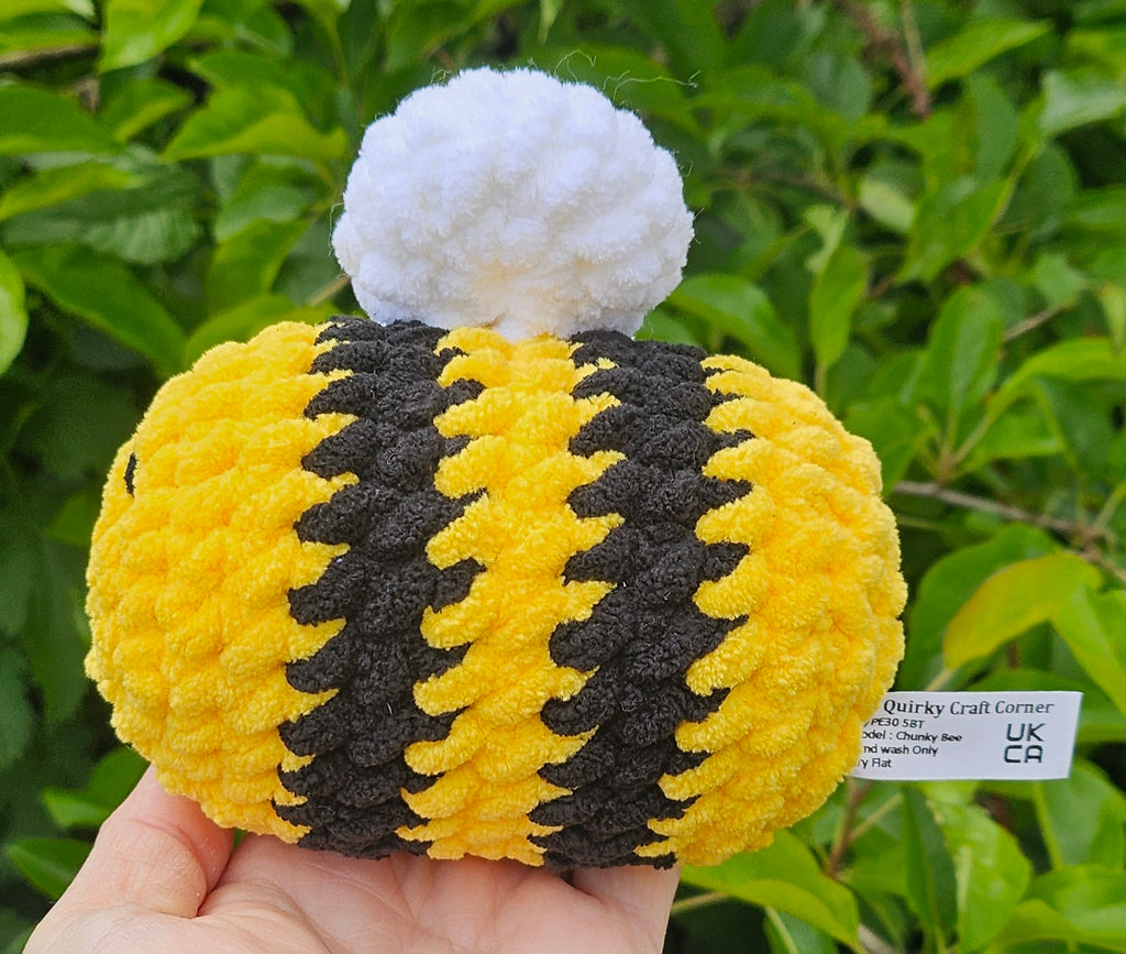 Made to order Chunky Crochet Bumble Bee
